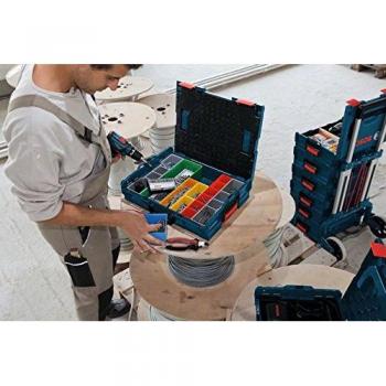 Maletín L-BOXX 102 con 12 compartimentos interiores, dimensiones 442 x 117 x 357 mm