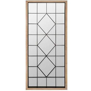 Espejo ventana Berat de madera 165 cm
