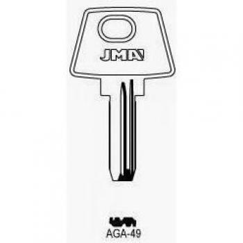 LLAVE EN BRUTO LATON SEGUR AGA49