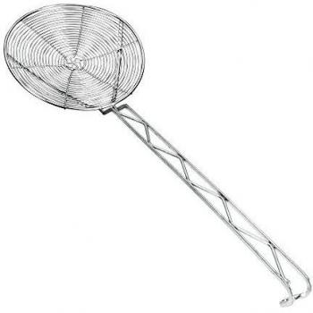 Espumadera reforzada estañada 24 cm