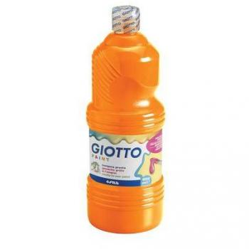 Tempera a base de agua Giotto Extra Calidad 1L Naranja