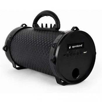 Altavoz GEMBIRD 5W Bluetooth con LUZ LED + Funcion EQUALIZADOR Negro