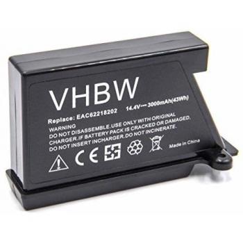Batería Li-Ion 3000mAh (14.4V) para Robot Aspirador LG HomBot VR6171LVM, VR6260, VR62601LV, VR62601LVM, VR6260LV