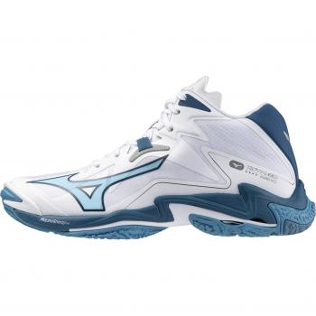 Zapatillas de Voleibol Mizuno Wave Lightning Z8 Mid Blanco