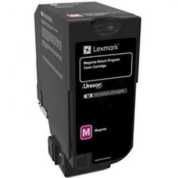 Lexmark 74C2HME Laser cartridge Magenta tóner y cartucho láser - Tóner para impresoras láser