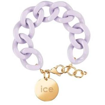 Pulsera de malla malva XL para mujer con medalla de oro ICE Jewellery IC020351 19 cm