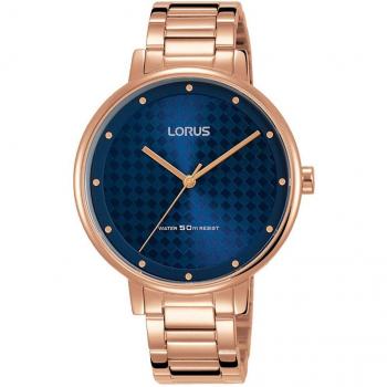 Reloj Lorus RG266PX9 - Elegante diseño de mujer con correa de acero inoxidable y resistente al agua