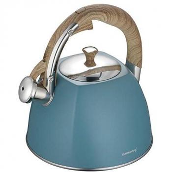 Hervidor de Agua Klausberg 3L con Silbato Oscilante Acero Inoxidable Turquesa KB-7499