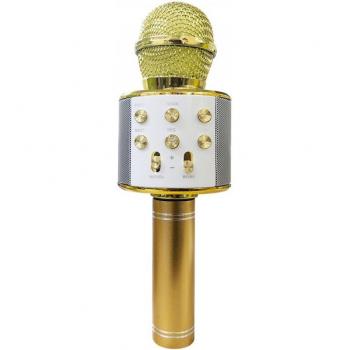 Micrófono Inalámbrico y Altavoz LED de Alta Calidad para Karaoke y Grabación