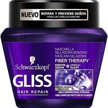 Gliss - Mascarilla Fiber Therapy para cabello sobreprocesado