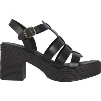 Chika10 Sandalia Plataforma de Mujer TORROX 02 Negro/Black