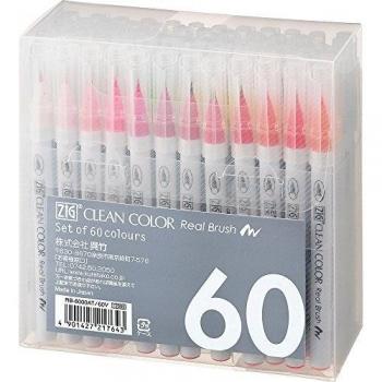 Kuretake Clean Color Real Brush Watercolour Brush Pens