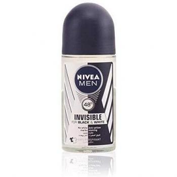 Nivea Men Black and White Invisible Deodorant Roll on 50 ml