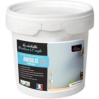 Pintura de Arcilla Natural para Decoración de Habitaciones Infantiles - Ara Azul - 60 m² (2x5 kg) - ARCANE INDUSTRIES