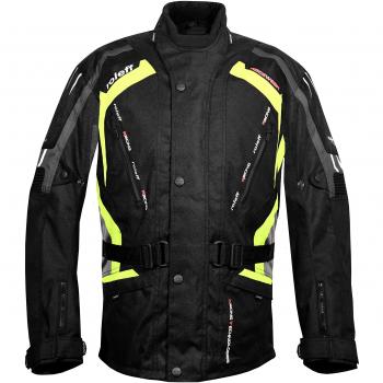 Roleff Racewear RO 387 Kodra Gante Chaqueta, Negro/Gris/Neon, XXXL