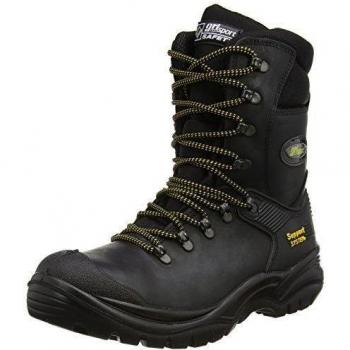 Grisport AMG004 - Calzado de protección de cuero para hombre, color negro, talla 40.5