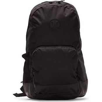 Hurley M Blockade II Solid Backpack Mochilas, Hombre, Black/White or Newsprint, 1SIZE