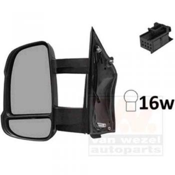 Espejo retrovisor VAN WEZEL 1651817, tipo de producto: espejo retrovisor para automóvil, características: diseño específico para vehículos, fácil instalación, fabricado con materiales de alta calidad, cumple con estándares de seguridad y visibilid