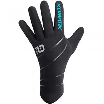 Guantes Largos Neoprene Plus Negro Alé Cycling Klimatik Unisex Invierno XS/S