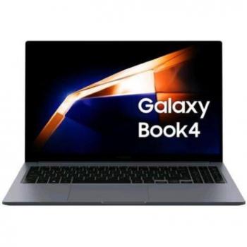 Samsung Galaxy Book4 Portátil 15.6 Intel Core i7 150U, 16GB RAM, 512GB SSD, Gráficos Intel, Wi-Fi 6, Windows 11 Home, Gris Moonstone