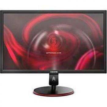 Ozone DSP24 240 Monitor Gaming, Pantalla 1920 x 1080 Full HD Monitor, 24, Base Sólida, 1ms, 240hz, Freesync, HDR, HDMI, Negro