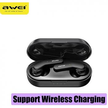 Auriculares TWS Inalámbricos Bluetooth 5.0 HiFi Estéreo Deportivos con Micrófono