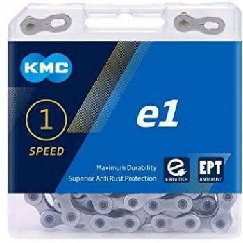 KMC Unisex's E1 Ept Chain, Dark Silver, 110 Link