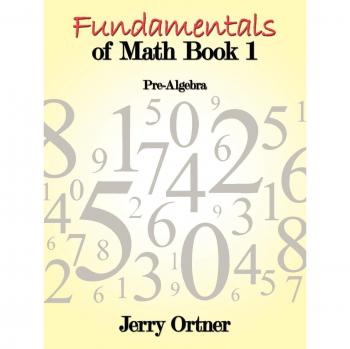 Libro de Fundamentos de Matemáticas 1: Pre-Álgebra (Tapa Blanda)