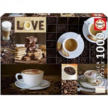 Educa Borrás Love Puzzle 1000 Café