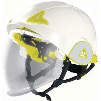 Delta Plus Onyx - Casco de seguridad con doble carcasa para casco duro, visera integral ARC Flash