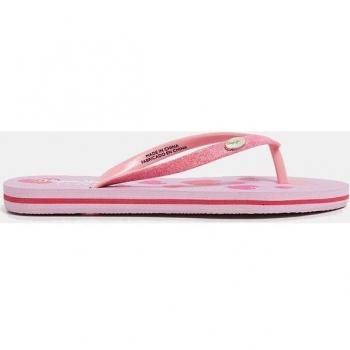 Pepe Jeans - Chanclas Dorset Life rosa con diseño de tira al dedo y logo distintivo