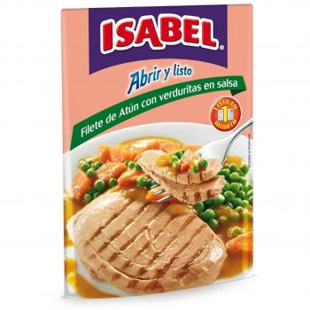 Isabel Filete de Atún Con Verduritas - 180 gr