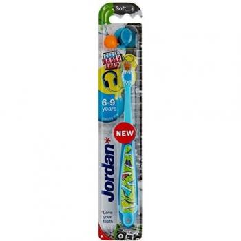 Jordan Tooth Brush Step 3, 6-8 Years, Assorted Colours, Pack of 1