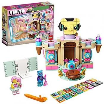 LEGO 43111 VIDIYO Candy Castle Stage, Creador de Vídeos Musicales de Juguete, App Realidad Aumentada, Set con Mini Figuras