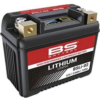 BS BATTERY - Batterie moto 12V Lithium Ion BSLi-02 Sans Entretien
