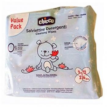 Chicco toallitas Salviettine 72 un. PACK 3UN.