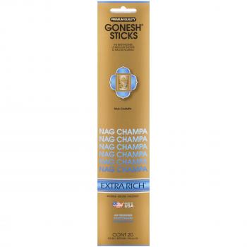 Gonesh Extra Rich Collection, Madera, Azul, Un Paquete de Incienso