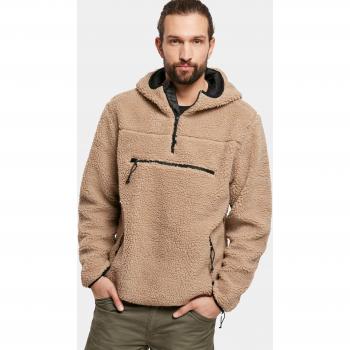 Brandit Teddyfleece Worker Pullover Jacket Camel 7XL