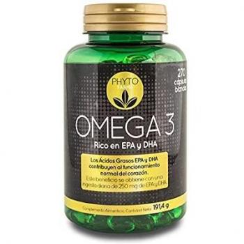 PHYTOFARMA Omega 3 Aceite de Pescado Azul - 270 Cápsulas Blandas de 709mg - Concentración: 18% EPA + 12% DHA - Suministro hasta 4 meses