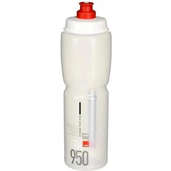 Elite - Botella de agua biodegradable, unisex, 950 ml