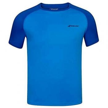 Babolat Play Crew Neck tee Boy Camiseta, Unisex niños, Blue Aster, 12-14 años