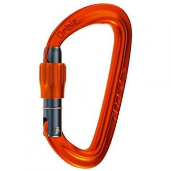 Mosquetón de Seguridad ORBIT LOCK - Naranja