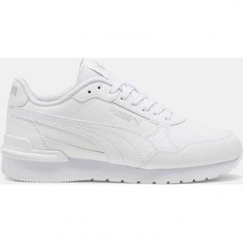 Zapatillas casual Puma ST Runner v4 L blancas para niños, tamaño 36