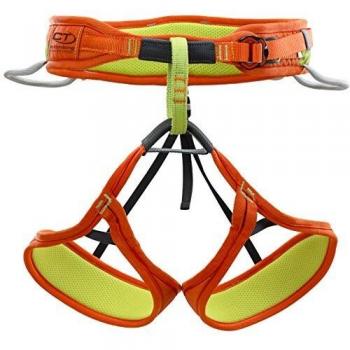Climbing Technology 7H145D0CTSTD Arnés Unisex - Adulto, Verde Naranja, L