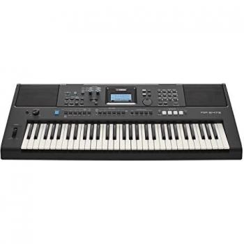 Yamaha PSR-E473 Portable Keyboard with 61 Touch-Sensitive Keys and MIDI USB Connectivity