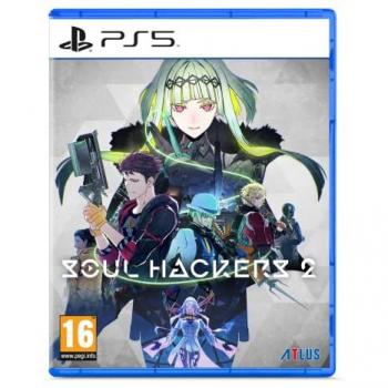 Soul Hackers 2 (Launch Edition) Juego para Consola Sony PlayStation 5 PS5, incluye diseño exclusivo de la edición de lanzamiento, contenido adicional en el juego, gráficos mejorados para PS5, experiencia RPG con elementos de invoc