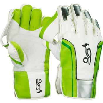 Kookaburra Cricket Deportes Kahuna 500 Wicket Keeper mano protectora WK Guantes, color multicolor - multicolor, tamaño joven