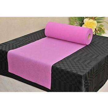 Un Uso Rollo Camino DE Mesa NOVOTEX 0.40x48m PRECORTADO 30cm. Color Fucsia