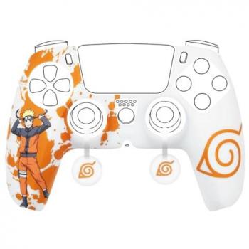 Kit de Protección de Silicona para Controlador PS5 Naruto DualSense Blanco