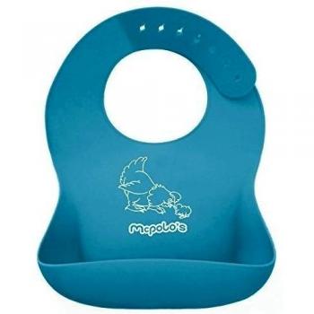 McPolo es BABYSOFT iBib Rango temperatura® - carcasa de silicona diseño con texto en vaso para llevar con tapa con grupo de música Baby diseño de paisaje y caracol babero de tres capas con forma de distintas a las de la diseño en forma de-Essae - d